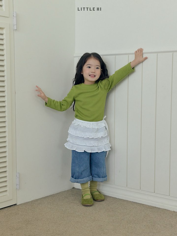 Little Hi - Korean Children Fashion - #littlefashionista - One Week Rib Tee - 10