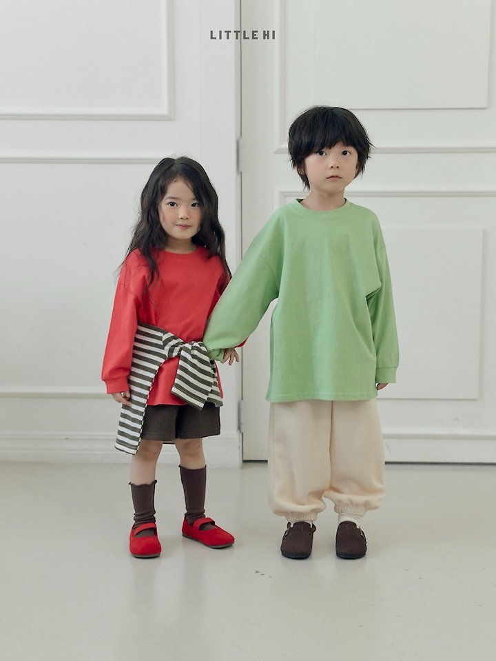 Little Hi - Korean Children Fashion - #magicofchildhood - Point Sweatshirts - 8