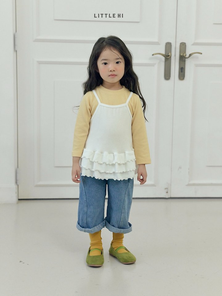 Little Hi - Korean Children Fashion - #minifashionista - Layer Cancan One-piece