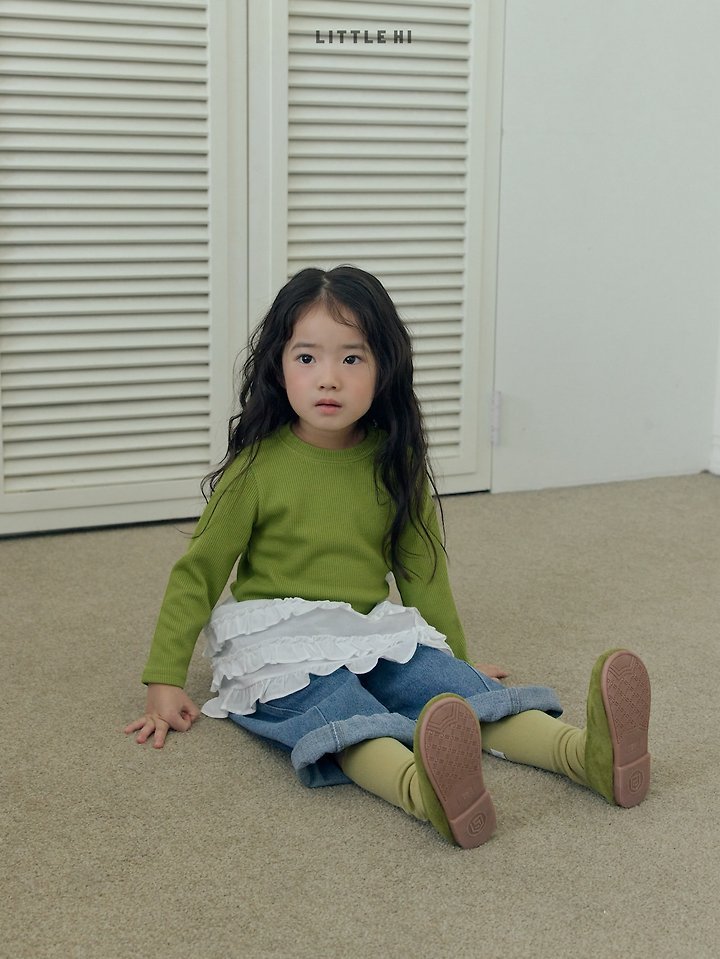 Little Hi - Korean Children Fashion - #minifashionista - One Week Rib Tee - 12