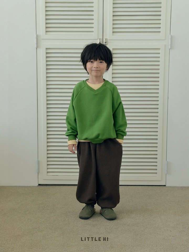 Little Hi - Korean Children Fashion - #minifashionista - Kids V-neck Sweatshirts - 10