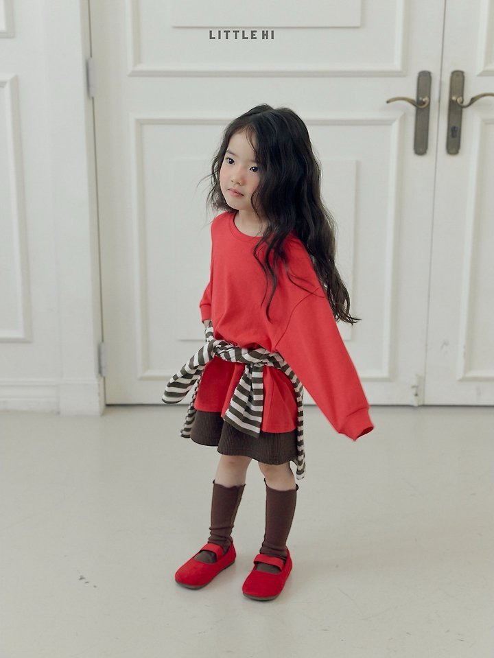Little Hi - Korean Children Fashion - #prettylittlegirls - Point Sweatshirts - 10