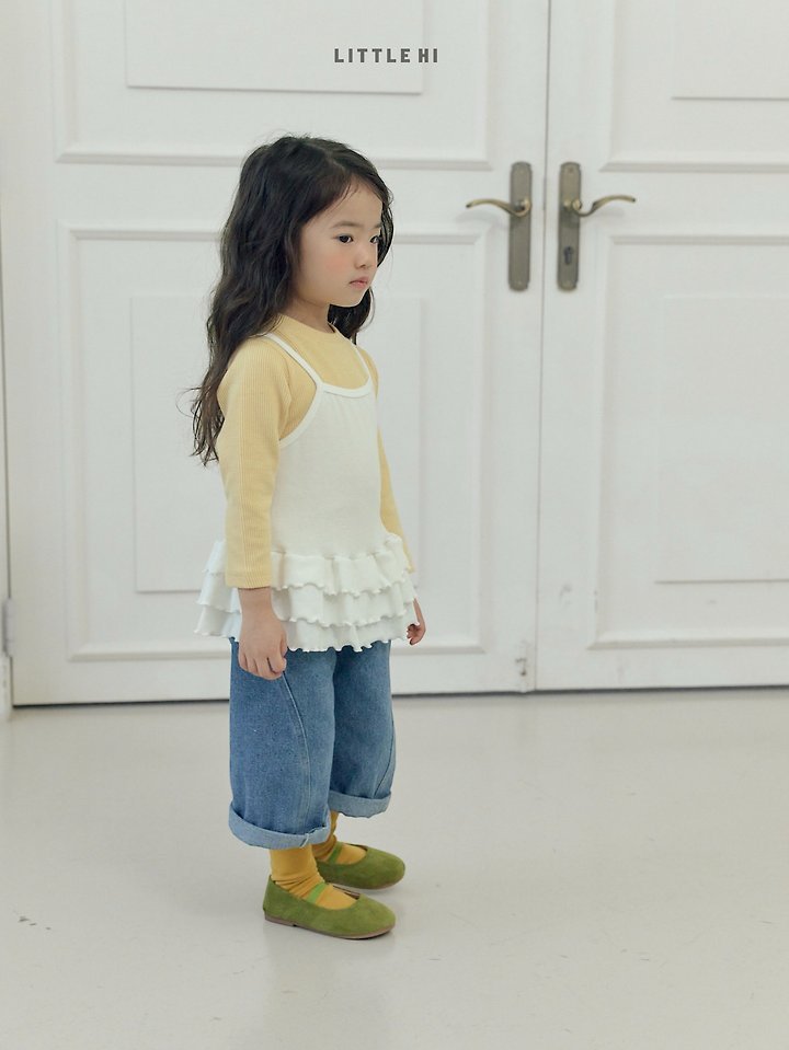 Little Hi - Korean Children Fashion - #stylishchildhood - Layer Cancan One-piece - 5