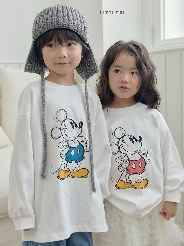 Little Hi - Korean Children Fashion - #stylishchildhood - Sketch Sweatshirts