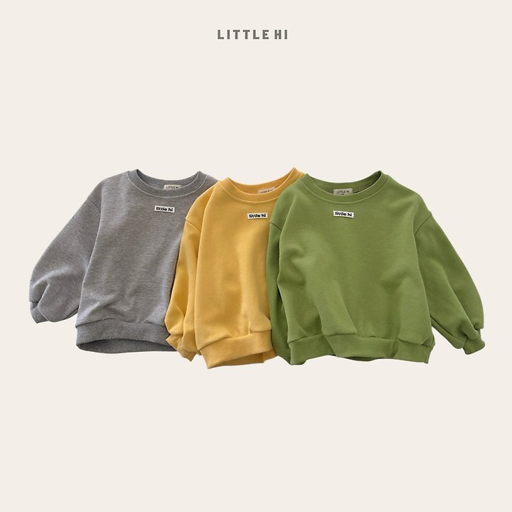 Little Hi - Korean Children Fashion - #prettylittlegirls - Soft Sweatshirts - 4