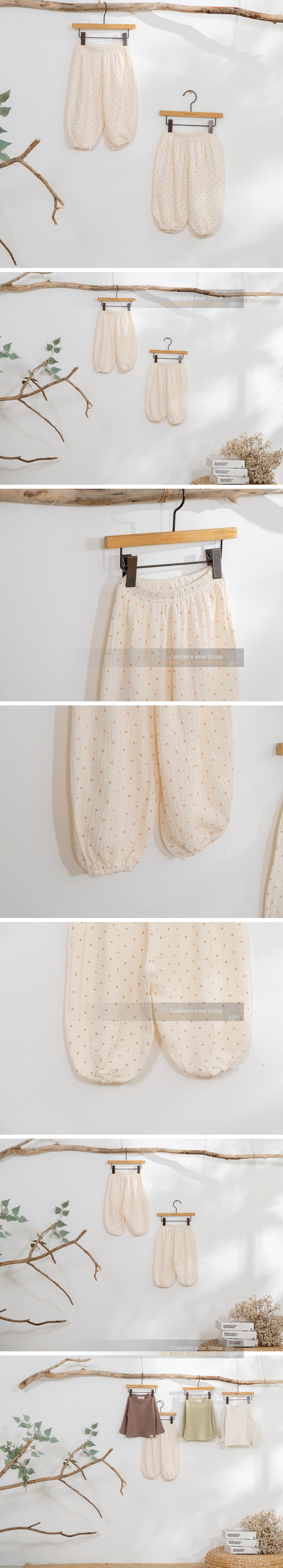 London I - Korean Children Fashion - #toddlerclothing - Dot Pants