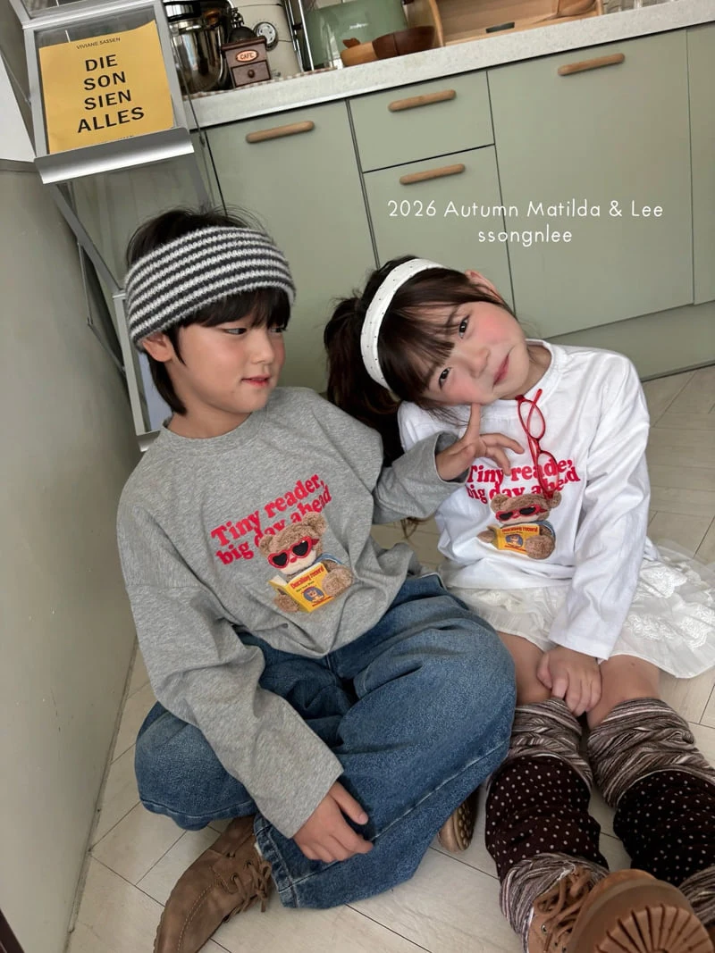 Matilda & Lee - Korean Children Fashion - #kidzfashiontrend - Bear Tee - 4