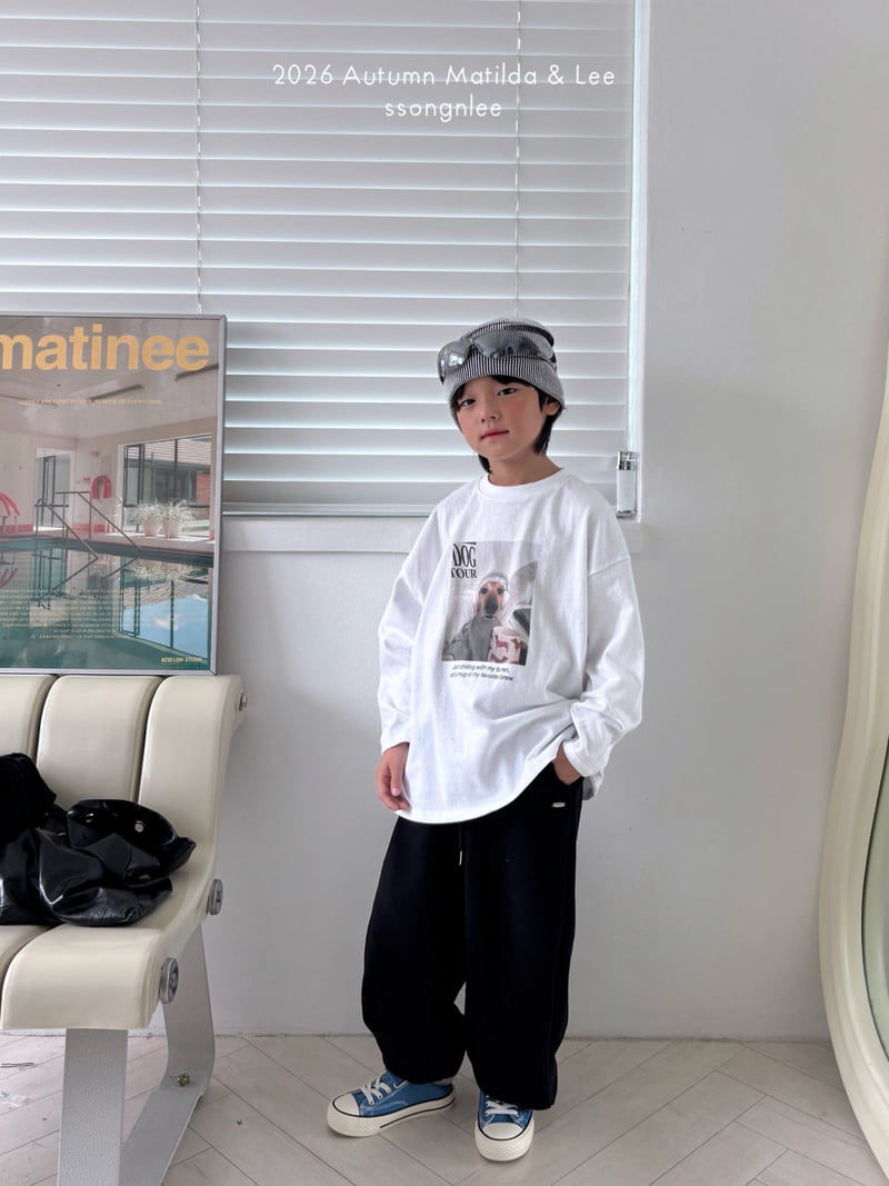 Matilda & Lee - Korean Children Fashion - #Kfashion4kids - Headset Dog Tee - 3