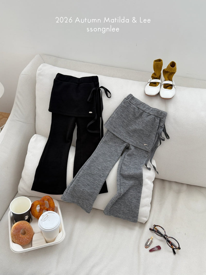 Matilda & Lee - Korean Children Fashion - #Kfashion4kids - Layered Skirt Pants - 10