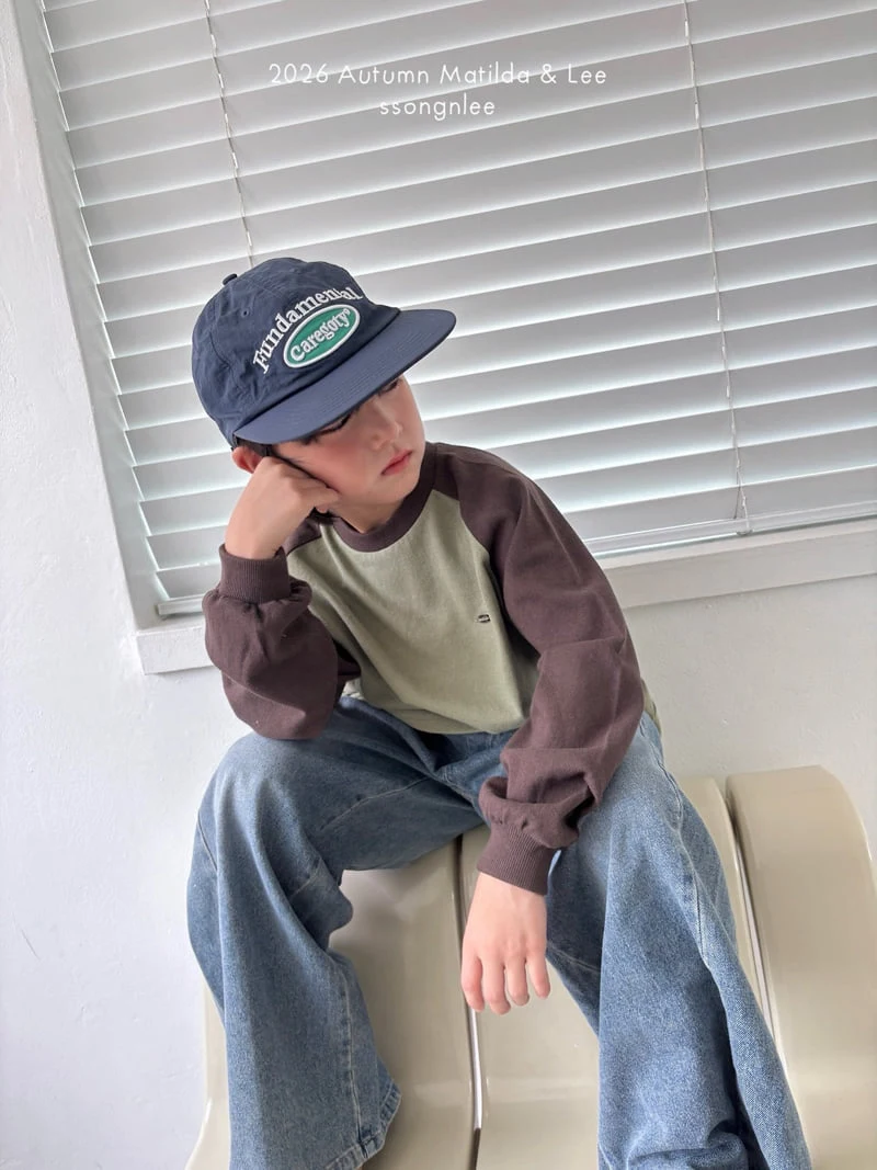 Matilda & Lee - Korean Children Fashion - #Kfashion4kids - Colorblock Raglan Tee - 8