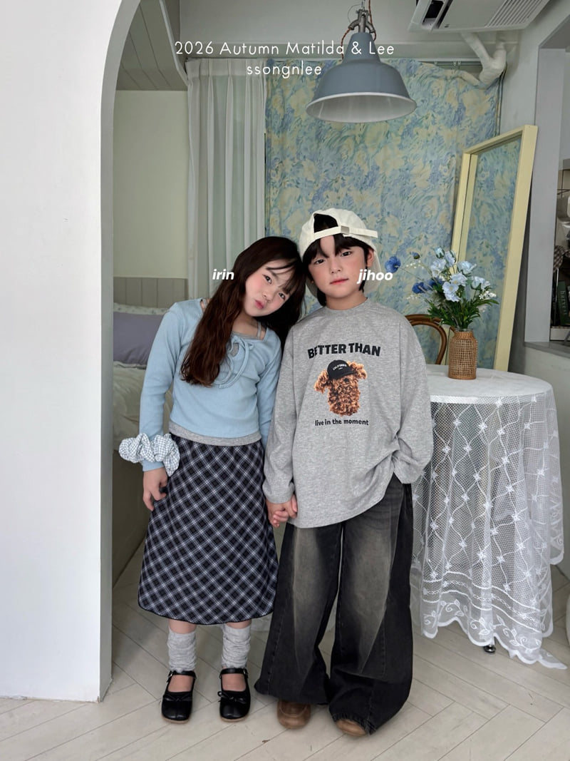 Matilda & Lee - Korean Children Fashion - #kidzfashiontrend - Like Colorblock Tee - 4