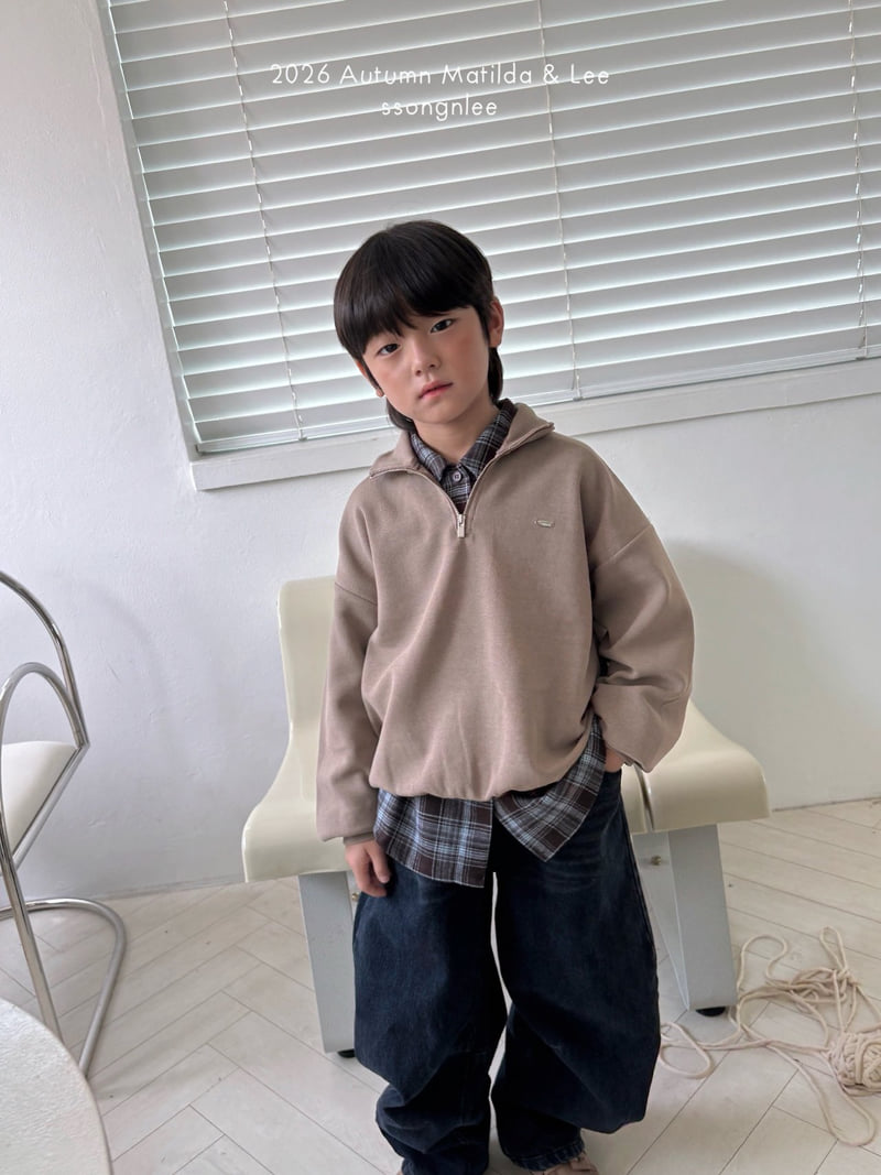 Matilda & Lee - Korean Children Fashion - #Kfashion4kids - Blue Black Denim Pants - 9