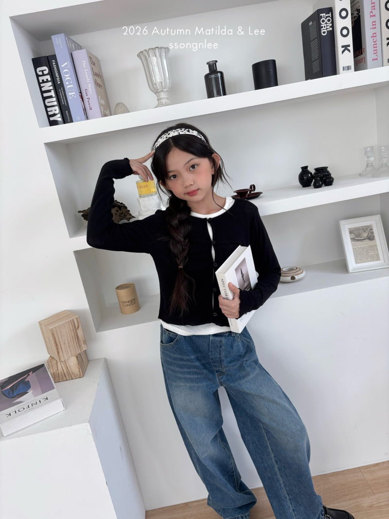 Matilda & Lee - Korean Children Fashion - #Kfashion4kids - Button Cardigan - 12