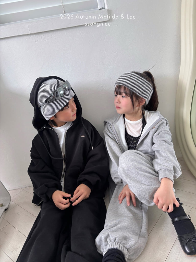 Matilda & Lee - Korean Children Fashion - #Kfashion4kids - Two-Way Hooded Zip-Up - 7