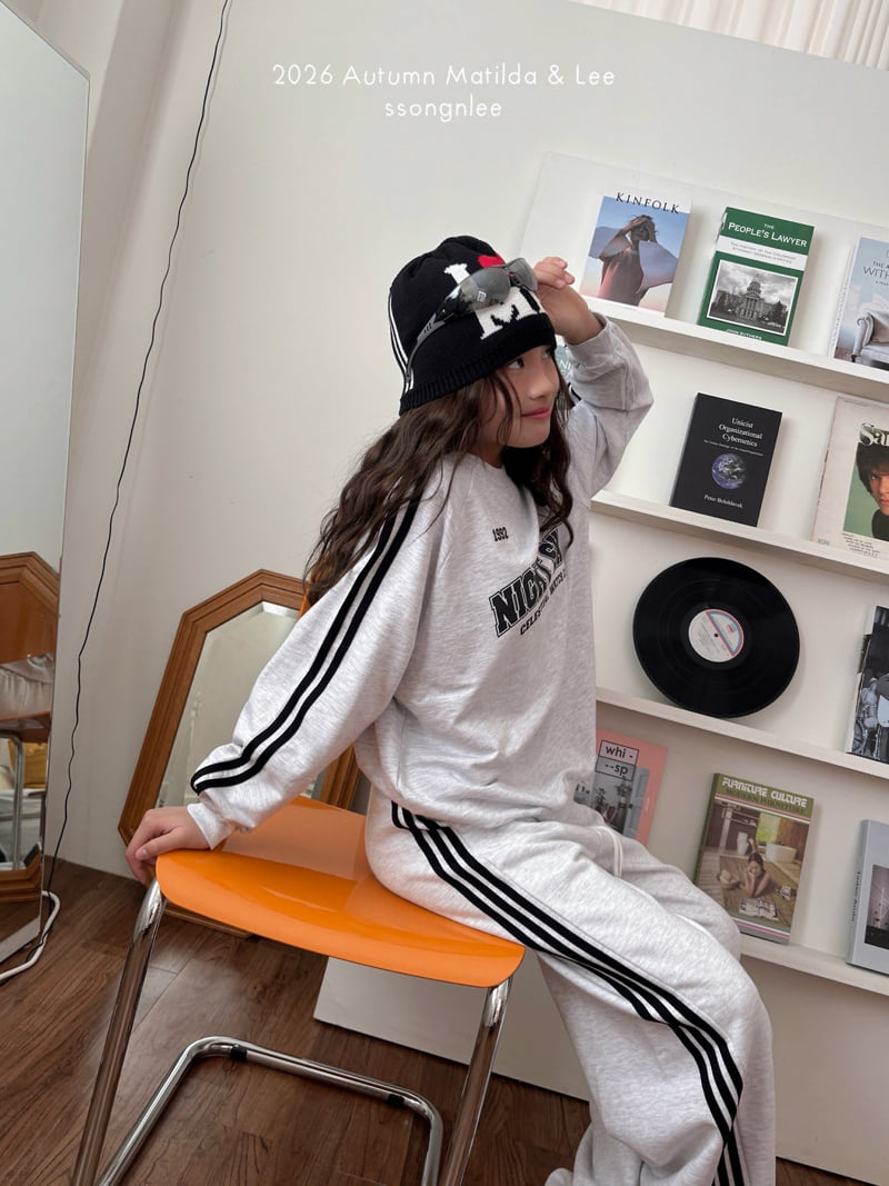 Matilda & Lee - Korean Children Fashion - #kidzfashiontrend - 3-Stripe Layered Pants - 4