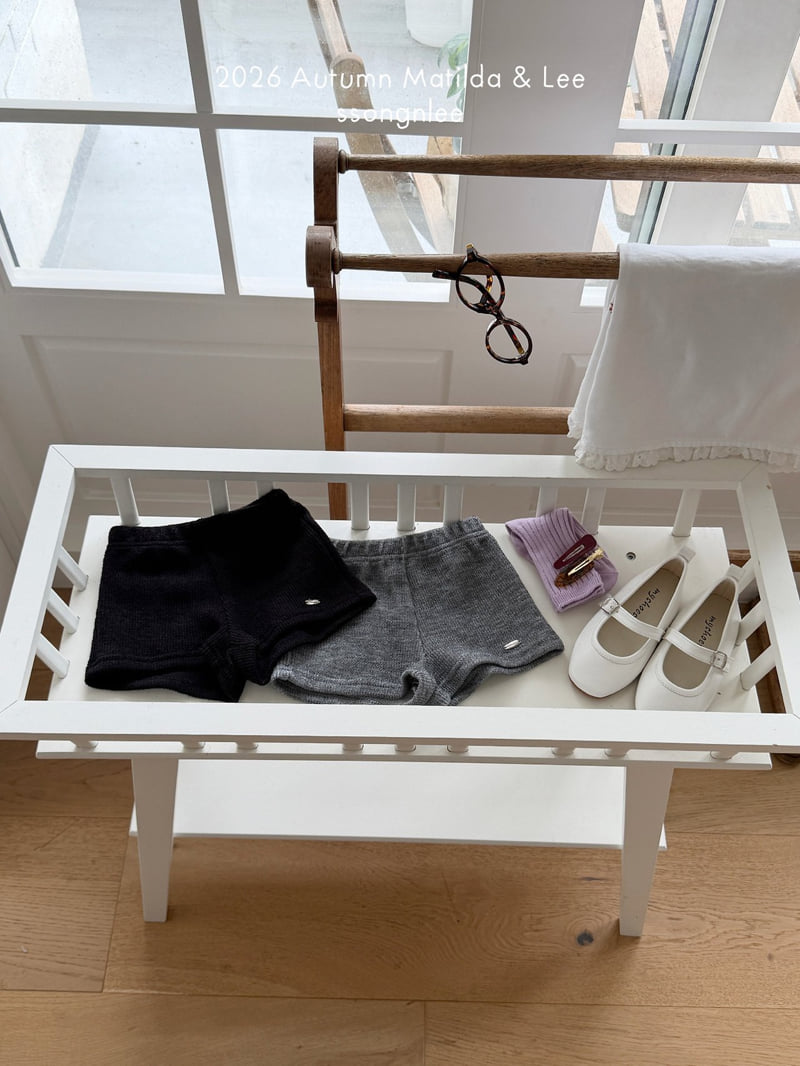 Matilda & Lee - Korean Children Fashion - #Kfashion4kids - Knit Short Pants - 3
