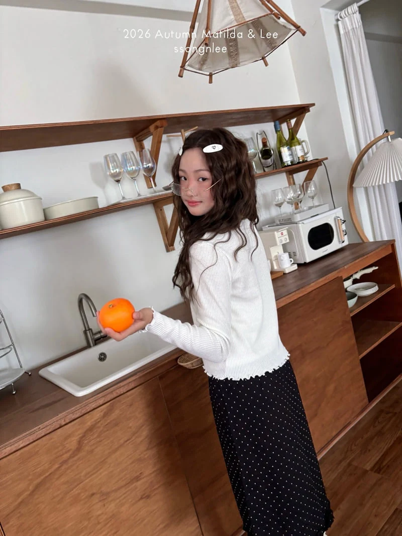 Matilda & Lee - Korean Children Fashion - #childofig - Dot Frill Skirt - 6