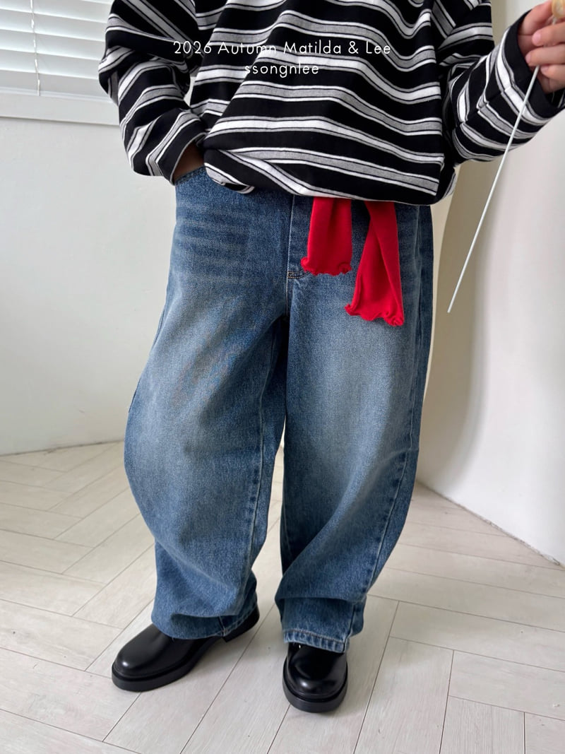 Matilda & Lee - Korean Children Fashion - #childofig - Crash Daily Denim Pants - 9