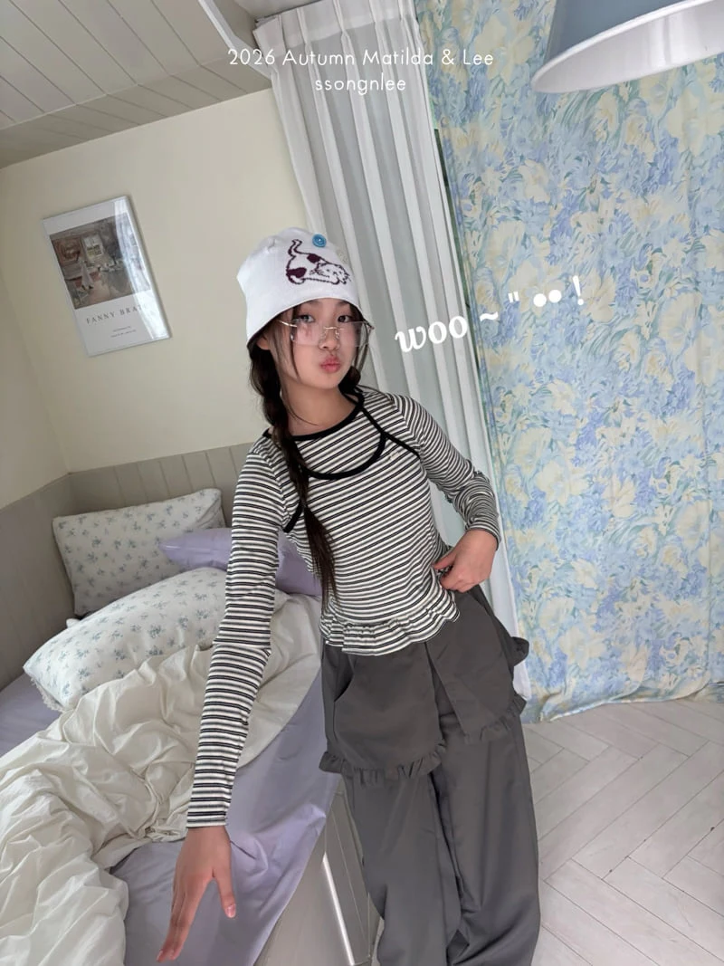 Matilda & Lee - Korean Children Fashion - #childofig - Ruffle Skirt Pants - 7