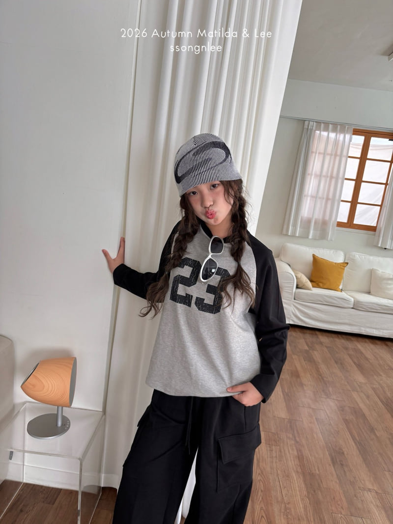 Matilda & Lee - Korean Children Fashion - #childofig - 23 Colorblock Raglan Tee - 5