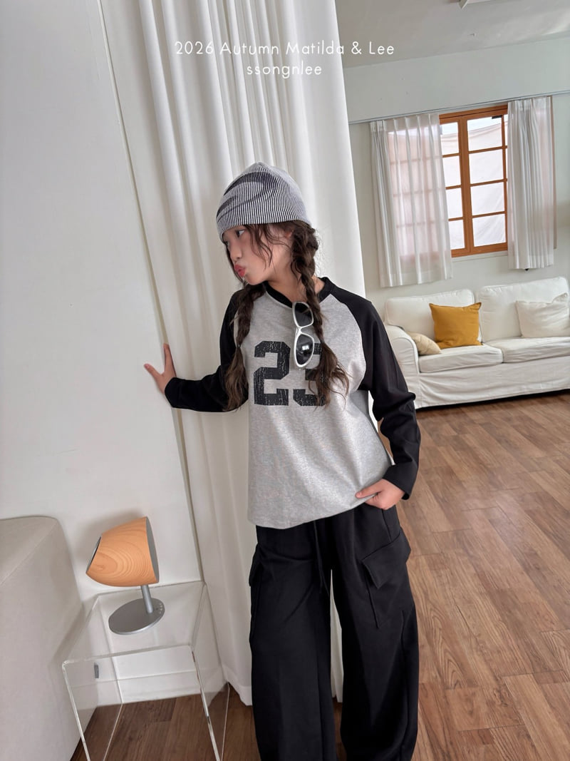 Matilda & Lee - Korean Children Fashion - #childofig - 23 Colorblock Raglan Tee - 6