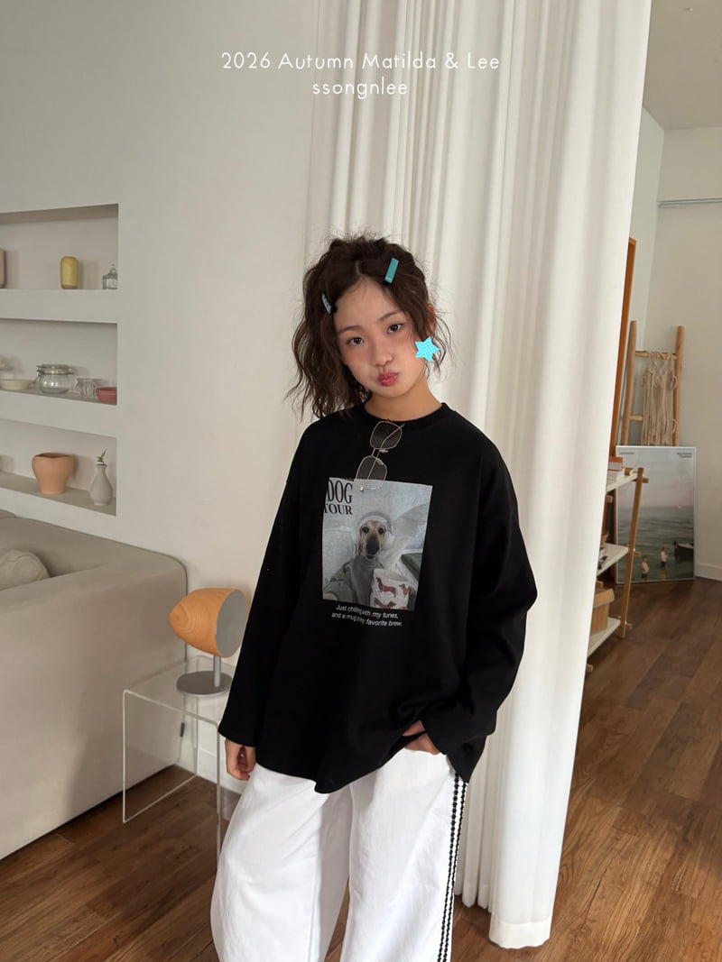 Matilda & Lee - Korean Children Fashion - #childofig - Headset Dog Tee - 11
