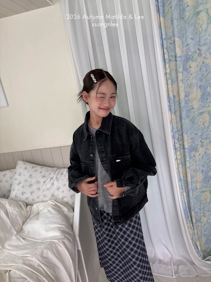 Matilda & Lee - Korean Children Fashion - #childofig - Washed Denim Jacket - 6