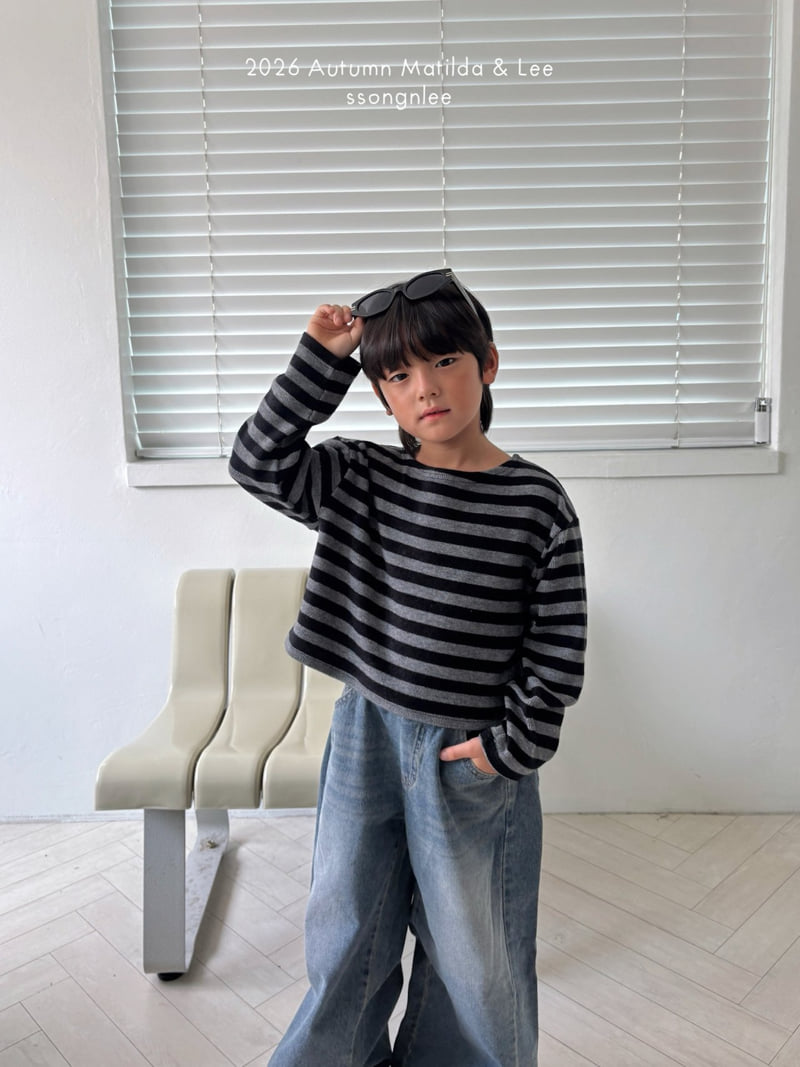 Matilda & Lee - Korean Children Fashion - #childofig - Billy Off-Shoulder Tee - 12