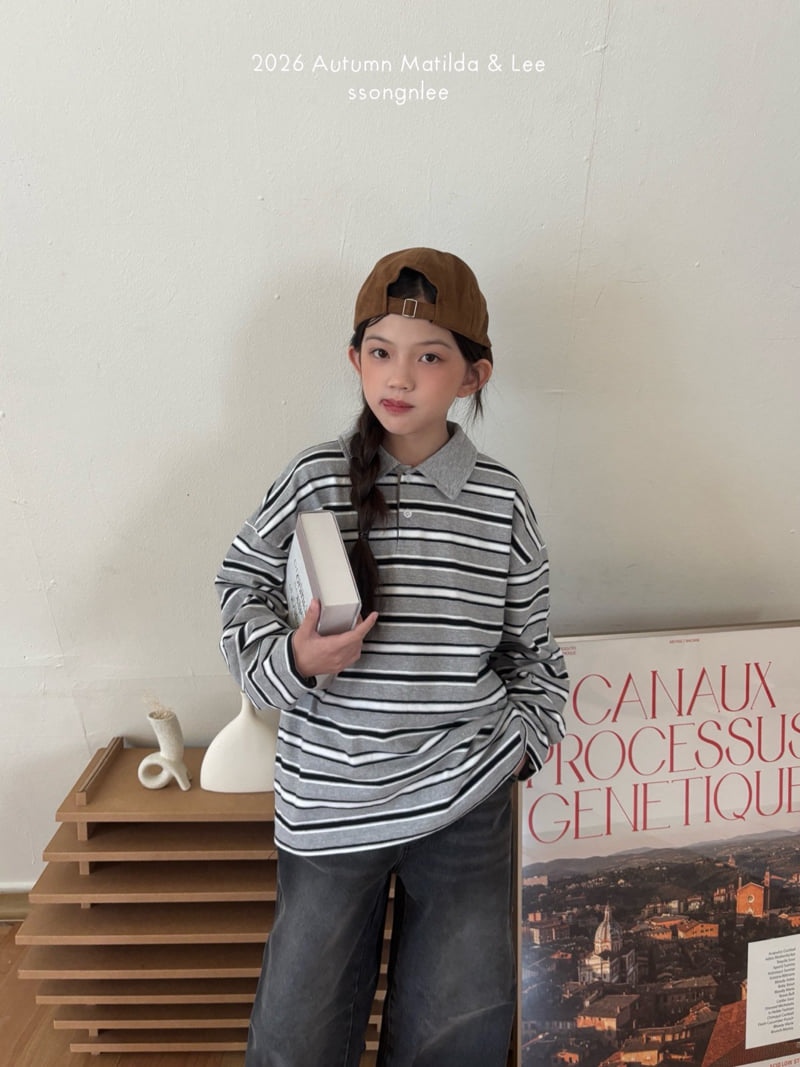 Matilda & Lee - Korean Children Fashion - #childofig - Jay Collar Tee - 8
