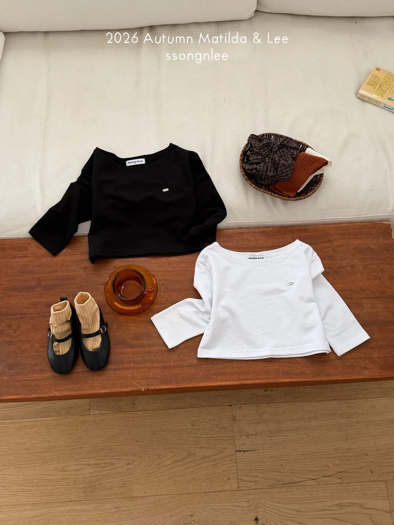 Matilda & Lee - Korean Children Fashion - #childofig - Asymmetric Off Tee - 5