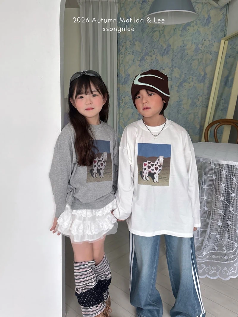 Matilda & Lee - Korean Children Fashion - #childofig - Heart Pony Tee - 4