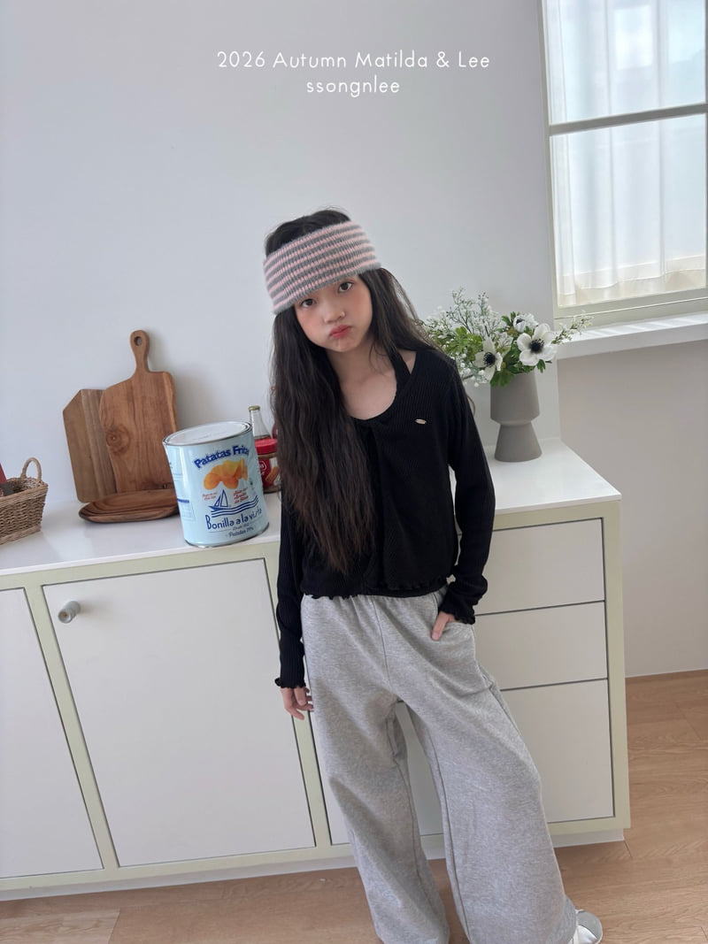 Matilda & Lee - Korean Children Fashion - #childofig - Twisted Cardigan Set - 5