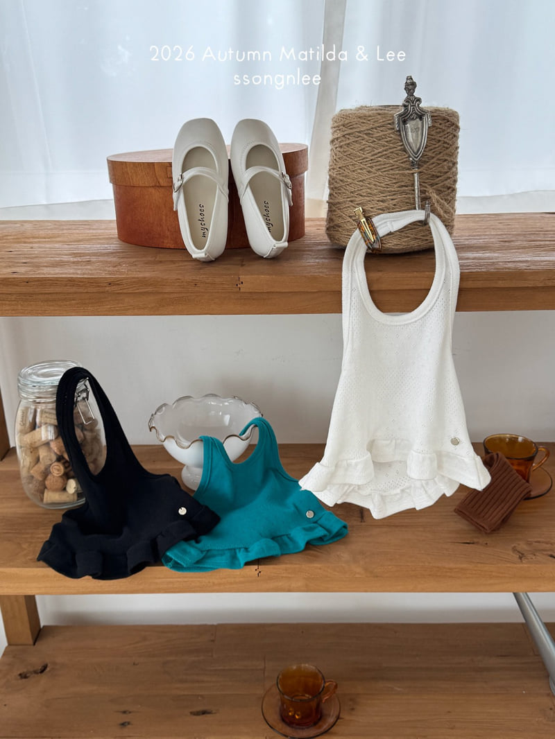 Matilda & Lee - Korean Children Fashion - #childofig - Frill Halter Tee - 6