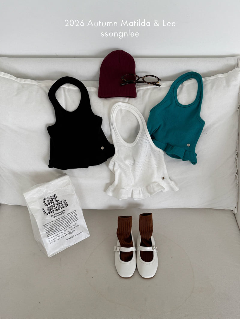 Matilda & Lee - Korean Children Fashion - #childofig - Frill Halter Tee - 7