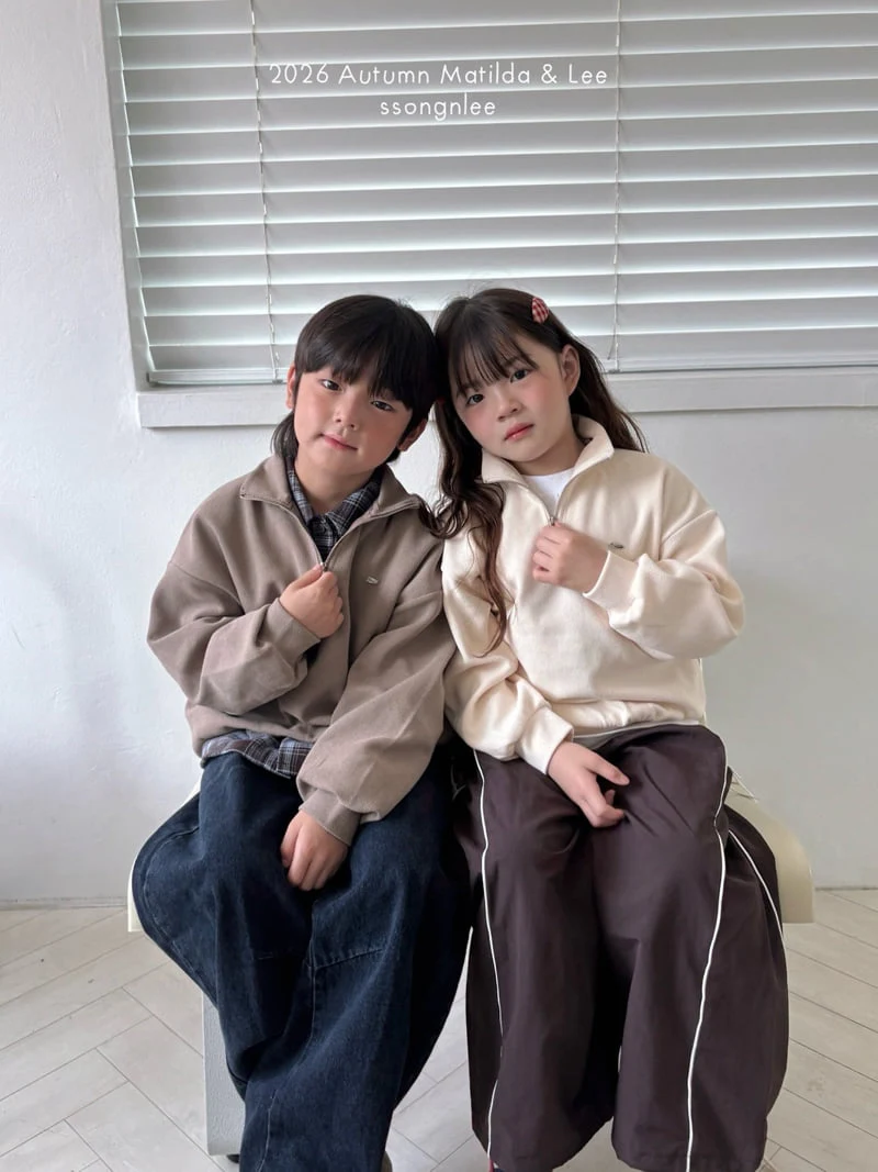 Matilda & Lee - Korean Children Fashion - #prettylittlegirls - Half-Zip Knit - 4