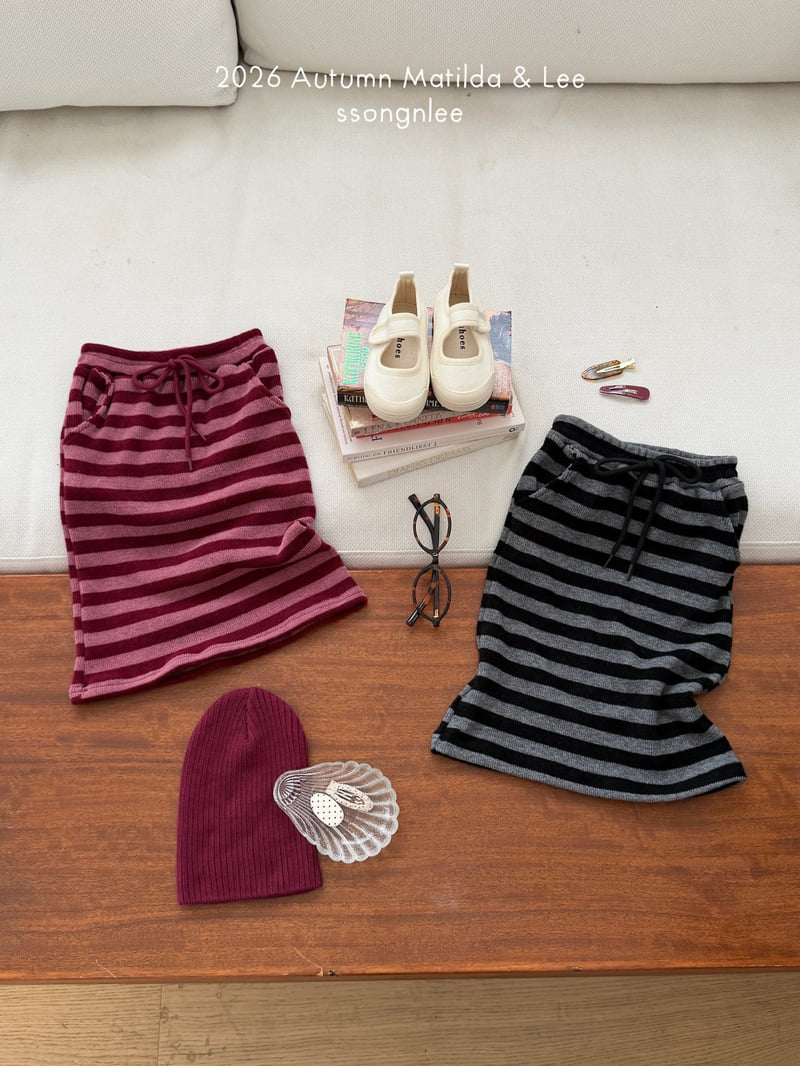 Matilda & Lee - Korean Children Fashion - #childofig - Billy Knit Skirt - 3