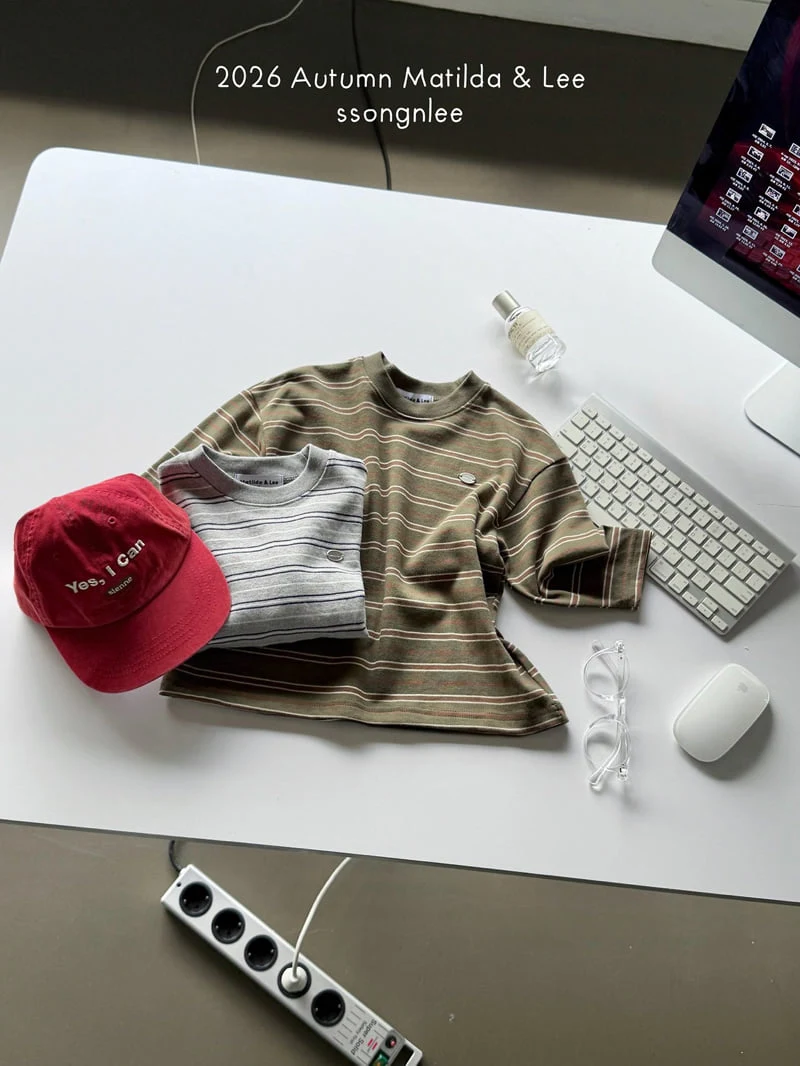 Matilda & Lee - Korean Children Fashion - #childrensboutique - Deli Stripe Tee - 8