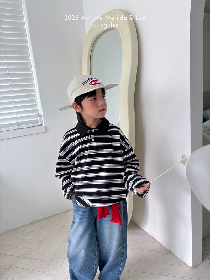 Matilda & Lee - Korean Children Fashion - #childrensboutique - Crash Daily Denim Pants - 10