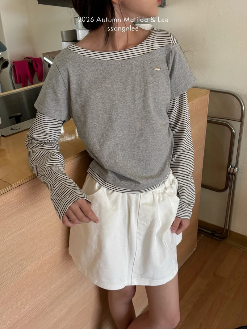 Matilda & Lee - Korean Children Fashion - #childrensboutique - Daily Cotton Skirt - 8