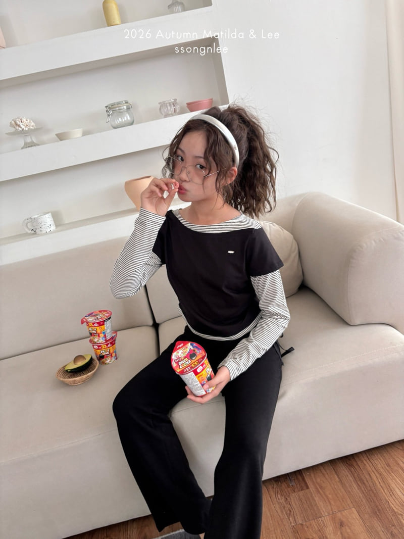 Matilda & Lee - Korean Children Fashion - #childrensboutique - Layered Skirt Pants - 3