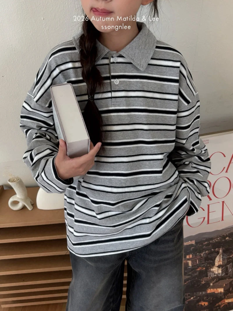 Matilda & Lee - Korean Children Fashion - #childrensboutique - Jay Collar Tee - 9