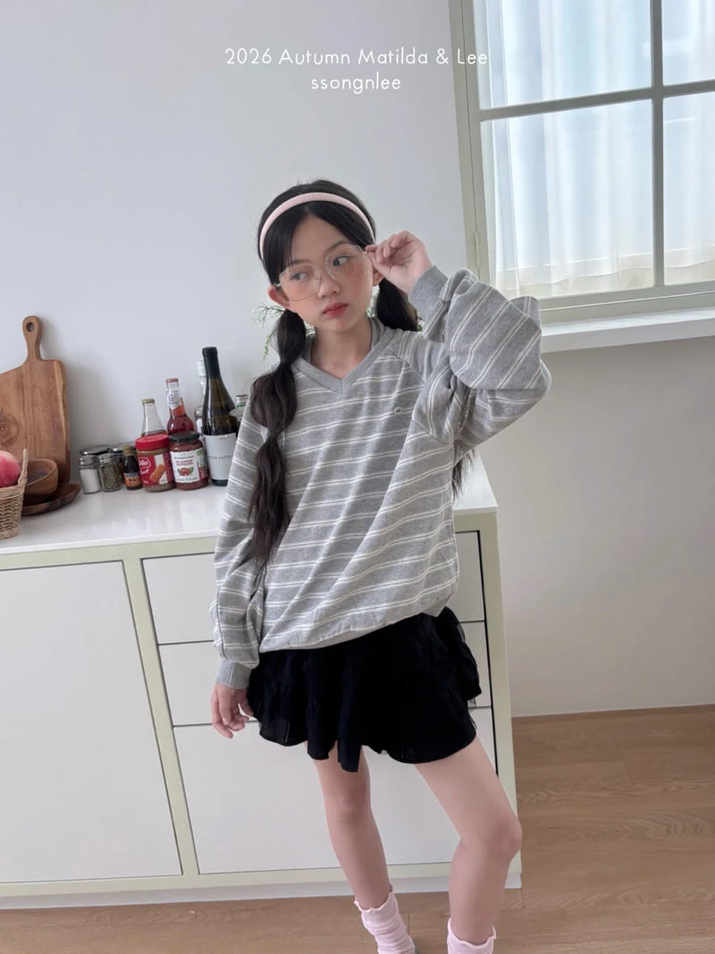 Matilda & Lee - Korean Children Fashion - #childrensboutique - Pound V-Neck - 12