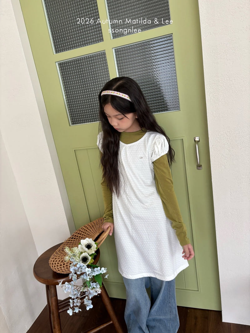 Matilda & Lee - Korean Children Fashion - #childrensboutique - Puff One-piece - 10