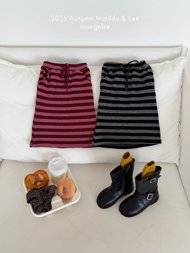 Matilda & Lee - Korean Children Fashion - #childofig - Billy Knit Skirt - 4