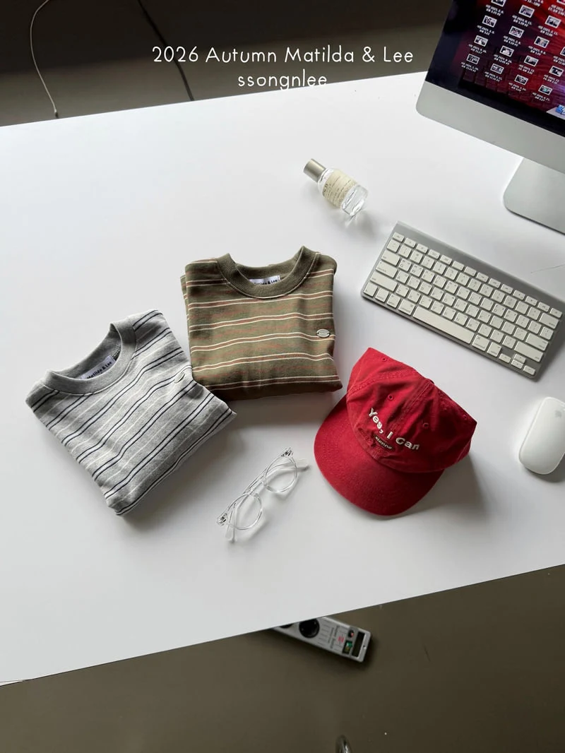 Matilda & Lee - Korean Children Fashion - #designkidswear - Deli Stripe Tee - 9