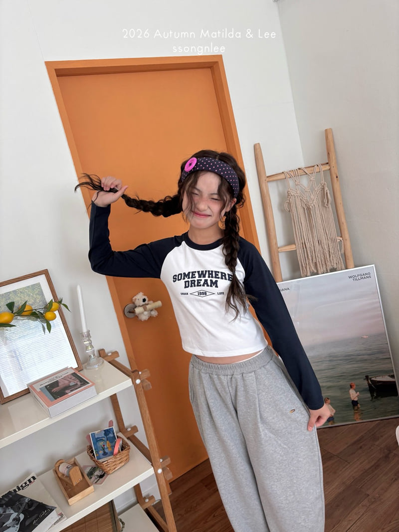 Matilda & Lee - Korean Children Fashion - #designkidswear - 1998 Colorblock Raglan Tee - 6