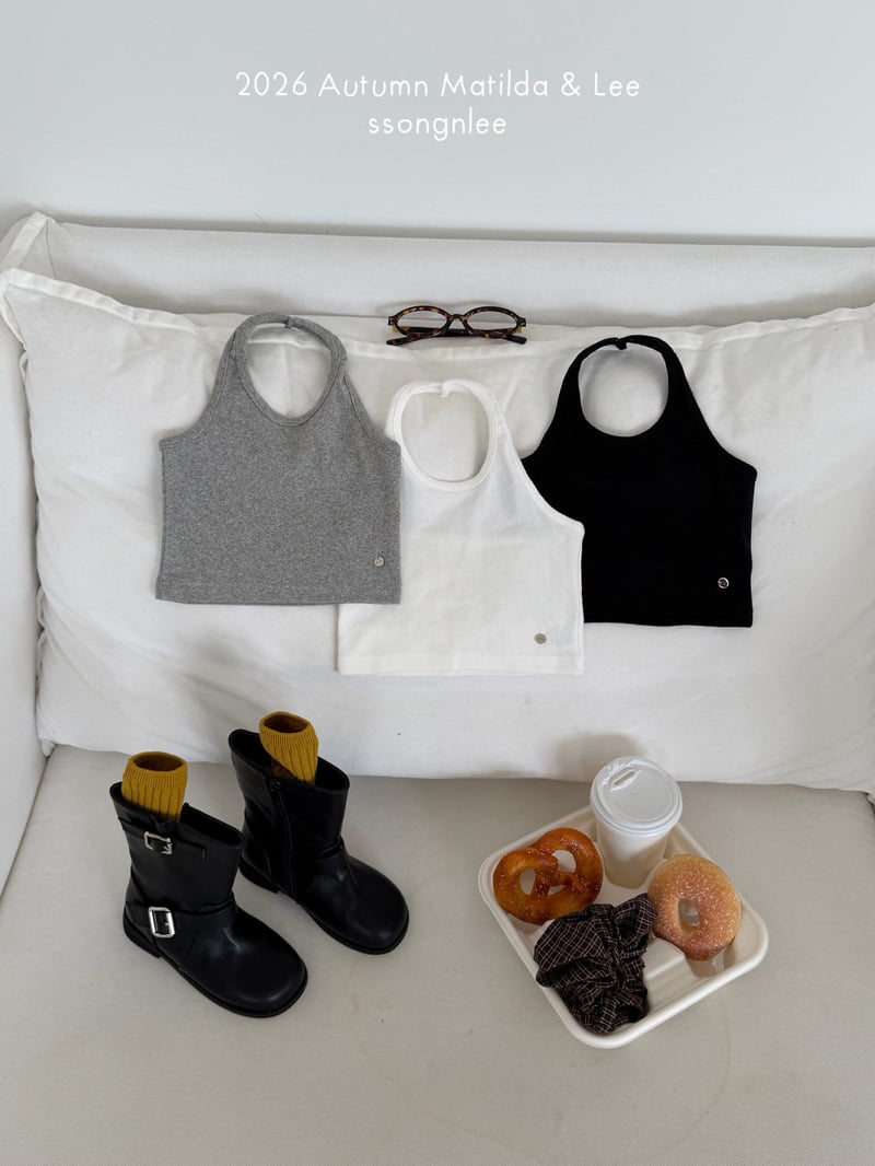 Matilda & Lee - Korean Children Fashion - #designkidswear - Basic Halter Tee