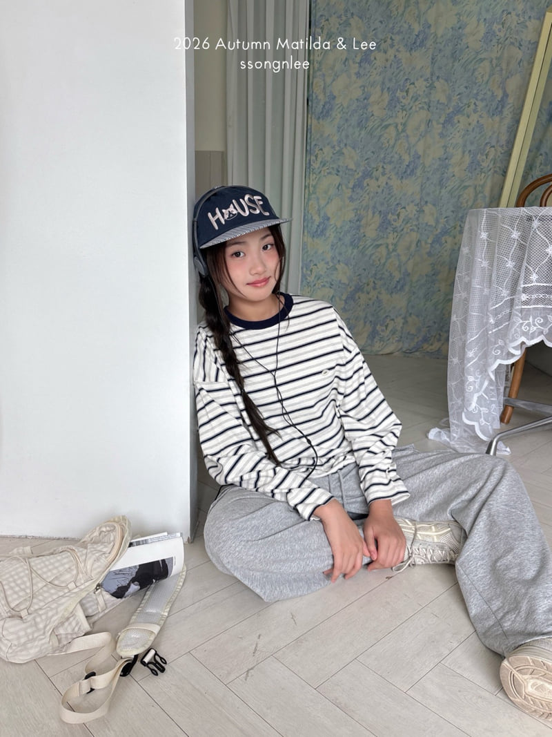 Matilda & Lee - Korean Children Fashion - #designkidswear - Jerry Stripe Tee - 5