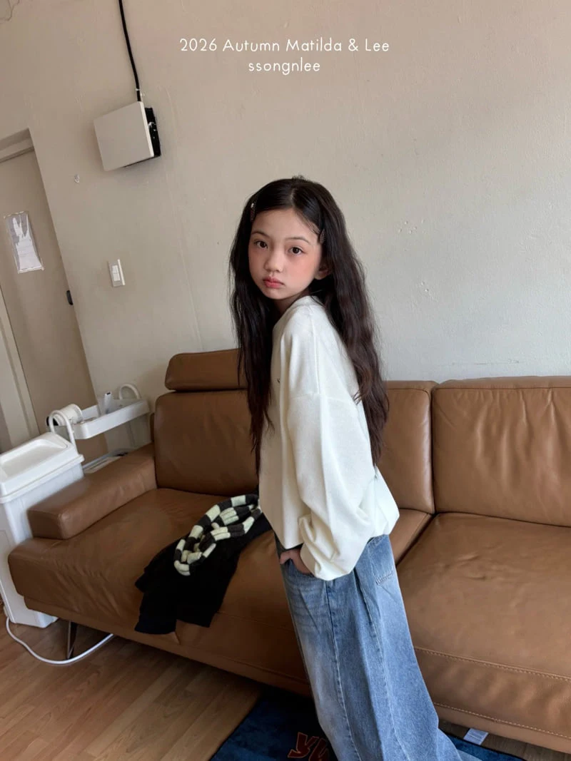 Matilda & Lee - Korean Children Fashion - #childrensboutique - V-Neck Sweatshirt - 4