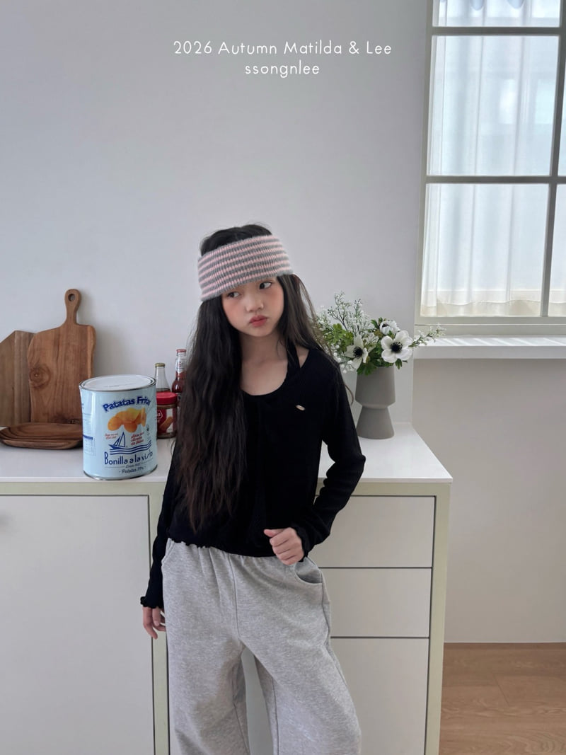 Matilda & Lee - Korean Children Fashion - #designkidswear - Twisted Cardigan Set - 7